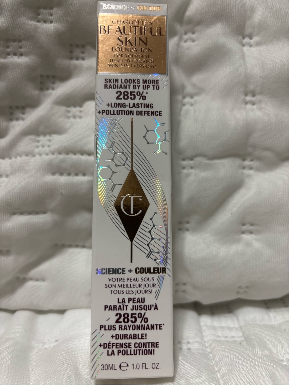 Charlotte Tilbury Charlotte's Beautiful Skin Foundation Shade 6 Neutral New NIP